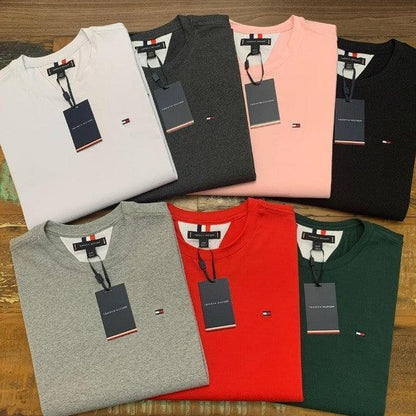 Kit de 5 Camisas Tommy Hilfiger