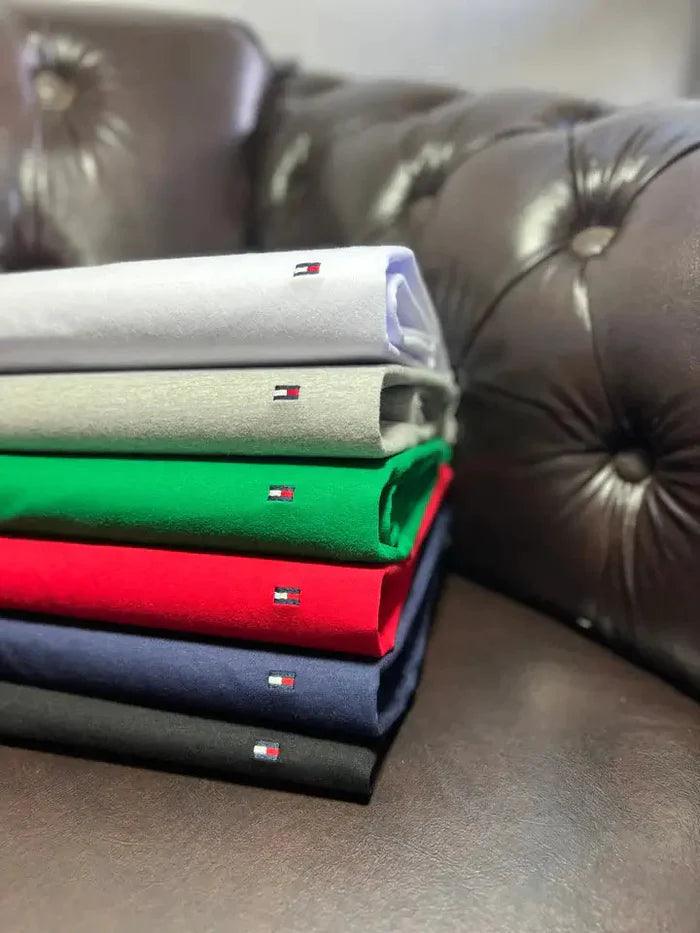 Kit de 5 Camisas Tommy Hilfiger